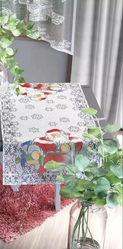 Novelty table runner jacquard - novelty,