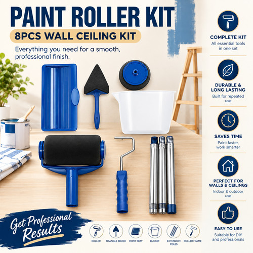 Paint runner pro 8pc roller - paint,
