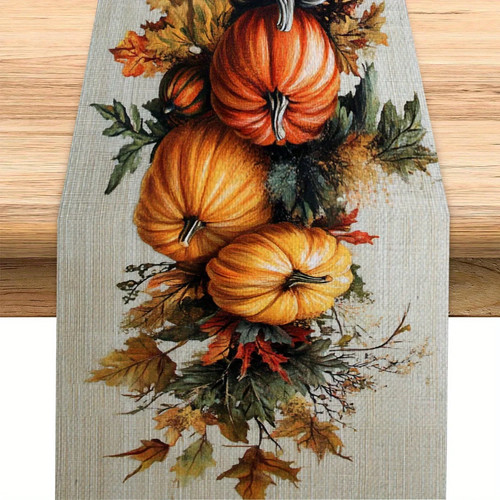Autumn pumpkin themed - 1, table
