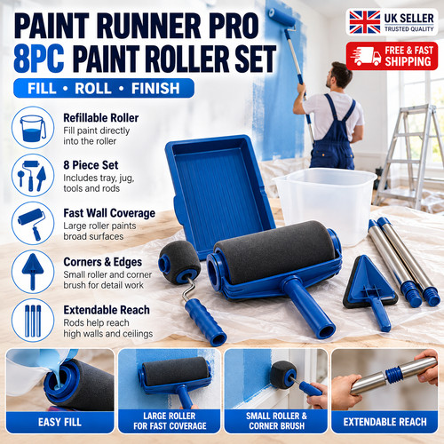 8pc paint runner pro - 8pc,