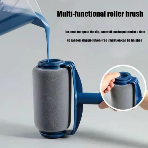 Paint runner roller brush - paint,